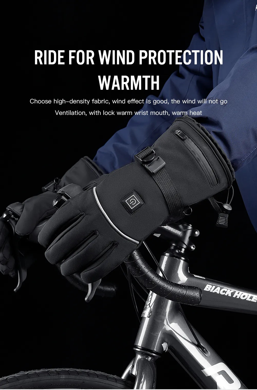 Waterproof Rechargeable Heated Gloves – Electric Thermal Gloves