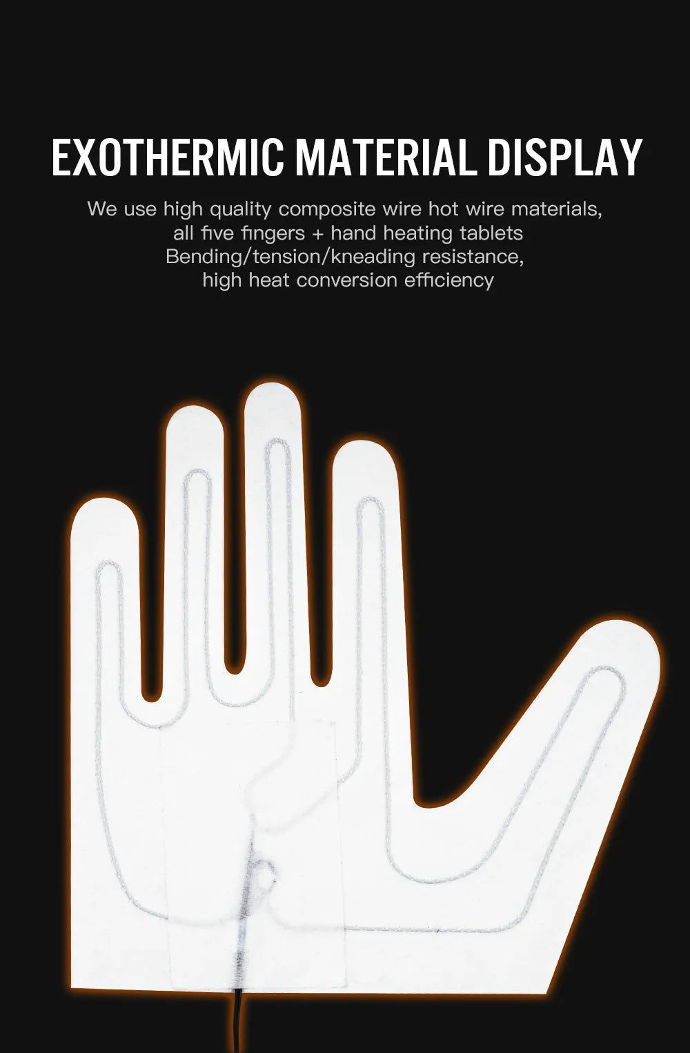 Waterproof Rechargeable Heated Gloves – Electric Thermal Gloves