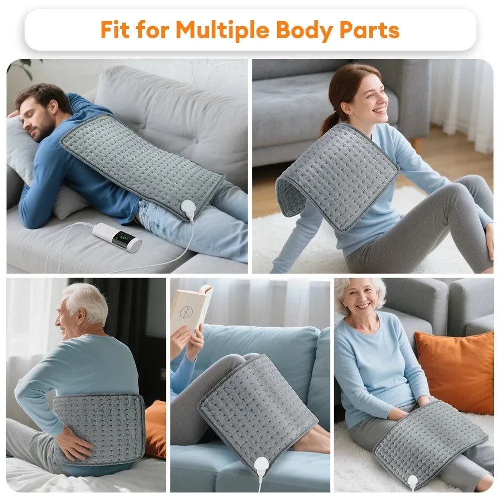 Multifunctional Electric Heating Pad / Blanket / Cushion – 10-Level Temperature