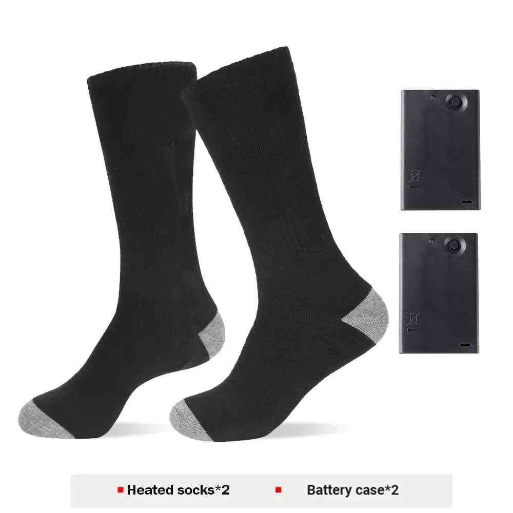 Rechargeable Heated Winter Socks – Battery Powered Thermal Foot Warmers