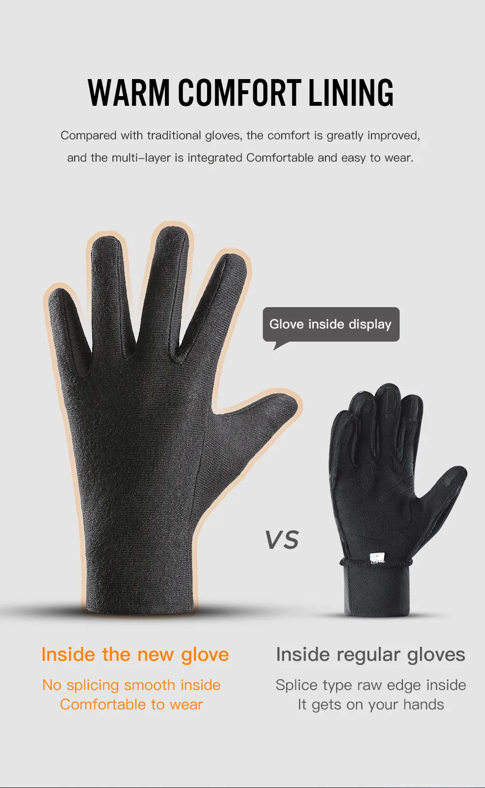 Waterproof Rechargeable Heated Gloves – Electric Thermal Gloves