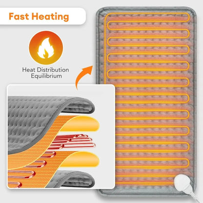 Multifunctional Electric Heating Pad / Blanket / Cushion – 10-Level Temperature