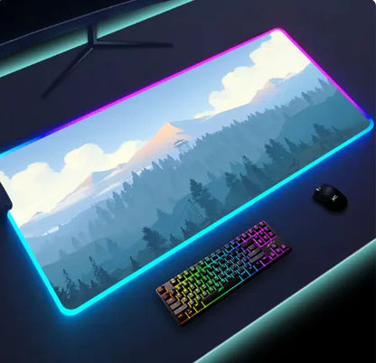 Luminous LED Lighting Mouse Pad